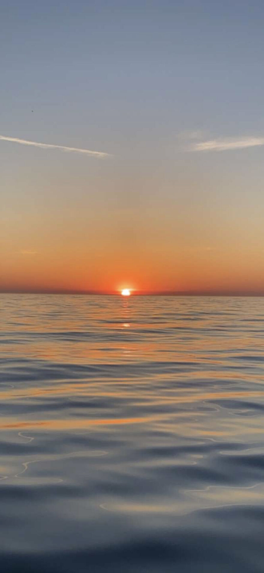 Sunrise on Lake Michigan
